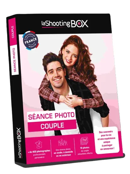 Coffret séance photo couple