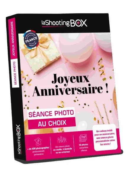 Coffret joyeux anniversaire