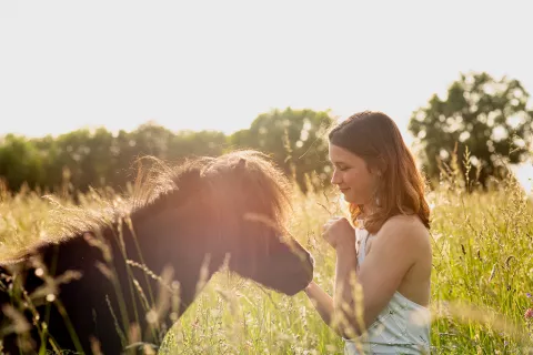 Shooting photo avec animaux